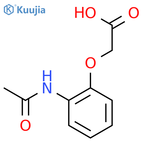 Acetic acid,2-[2-(acetylamino)phenoxy]- structure
