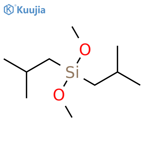 Diisobutyldimethoxysilane structure