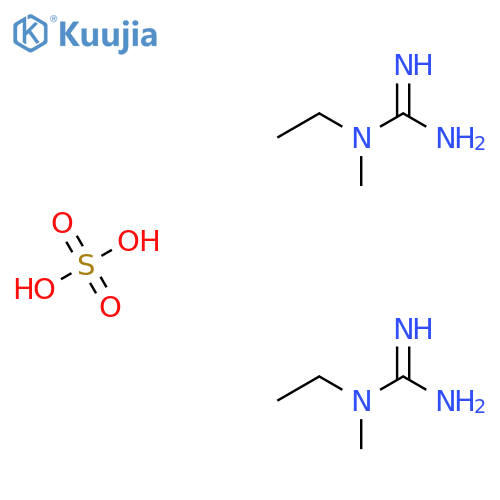 bis(1-Ethyl-1-methylguanidine) Sulfuric Acid structure