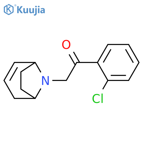 1-(8-azabicyclo[3.2.1]oct-3-en-8-yl)-2-(2-chlorophenyl)ethanone structure