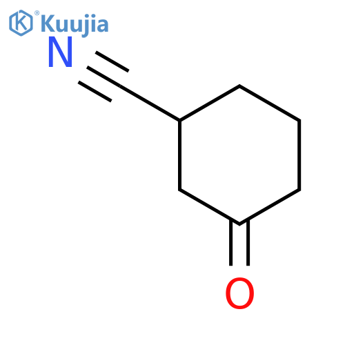 3-Oxocyclohexane-1-carbonitrile structure