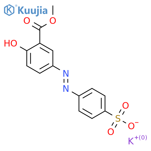 5-(p-Sulfophenyl)azosalicylic Acid Methyl Ester Potassium Salt structure