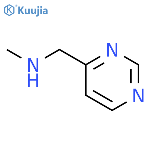 N-Methyl-1-pyrimidin-4-ylmethanamine dihydrochloride structure