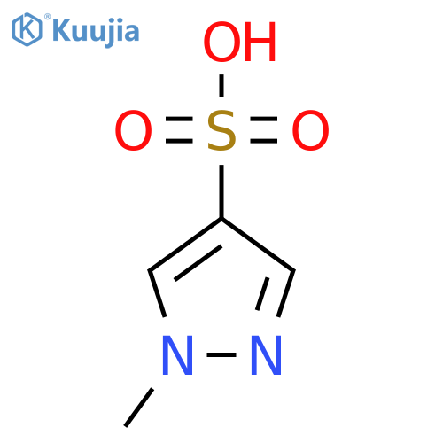 1-methyl-1H-pyrazole-4-sulfonic acid structure