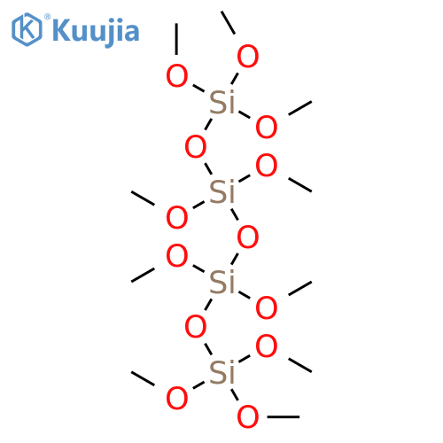 Tetrasiloxane, decamethoxy- structure