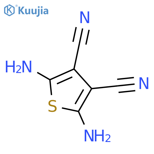 2,5-Diaminothiophene-3,4-dicarbonitrile structure