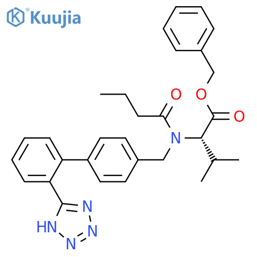 Valsartan n-Propyl Impurity Benzyl Ester structure