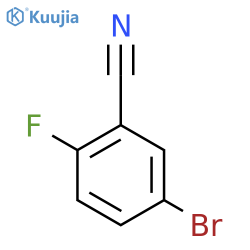 5-Bromo-2-fluorobenzonitrile structure