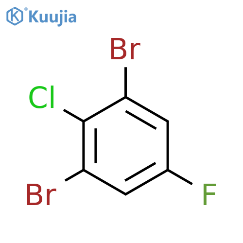 1,3-dibromo-2-chloro-5-fluoro-benzene structure