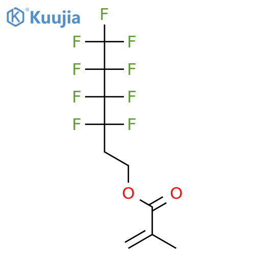 3,3,4,4,5,5,6,6,6-nonafluorohexyl 2-methylprop-2-enoate structure