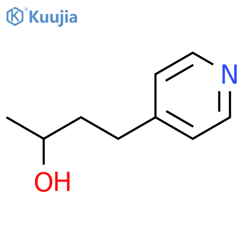 4-Pyridinepropanol, α-methyl- structure