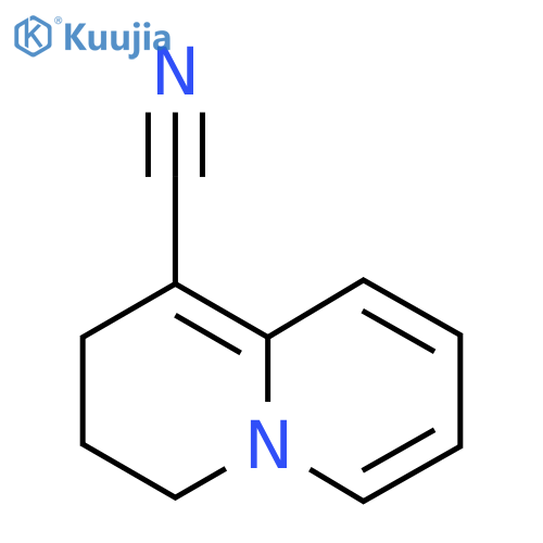 3,4-Dihydro-2H-quinolizine-1-carbonitrile structure