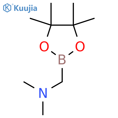 N,N,4,4,5,5-Hexamethyl-1,3,2-dioxaborolane-2-methaneamine structure