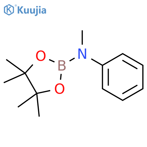 1,3,2-Dioxaborolan-2-amine, N,4,4,5,5-pentamethyl-N-phenyl- structure
