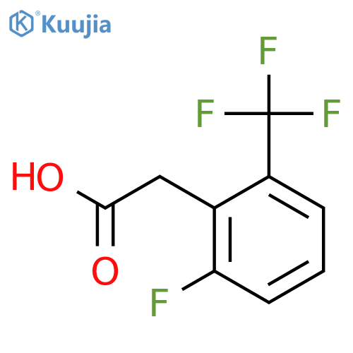 2-Fluoro-6-(trifluoromethyl)phenylacetic Acid structure