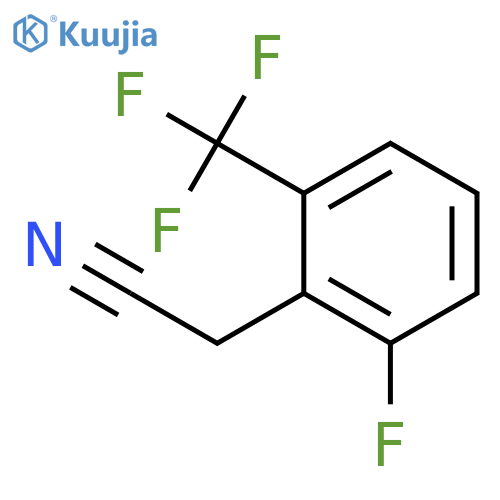 2-Fluoro-6-trifluoromethylbenzyl Cyanide structure