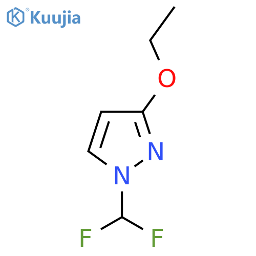 1-(Difluoromethyl)-3-ethoxy-1H-pyrazole structure