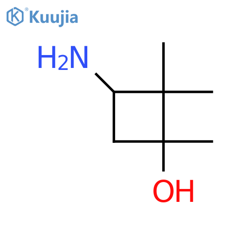 3-amino-1,2,2-trimethylcyclobutan-1-ol structure