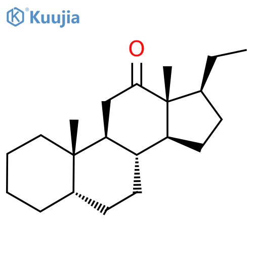 5beta-Pregnan-12-one structure
