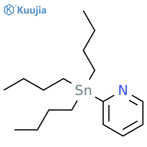 tributyl(2-pyridyl)stannane structure