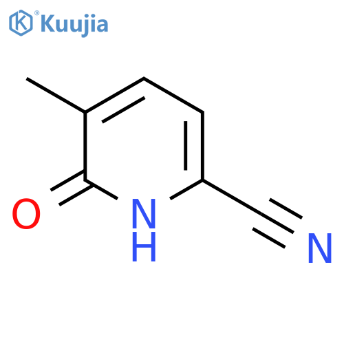 5-Methyl-6-oxo-1,6-dihydropyridine-2-carbonitrile structure
