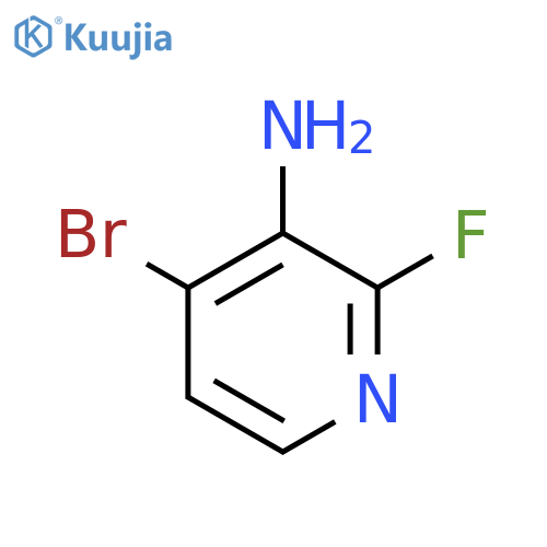 3-Amino-4-bromo-2-fluoropyridine structure