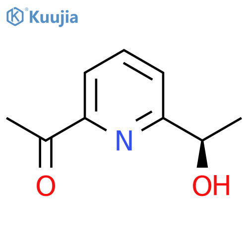 Ethanone,1-[6-[(1R)-1-hydroxyethyl]-2-pyridinyl]- structure