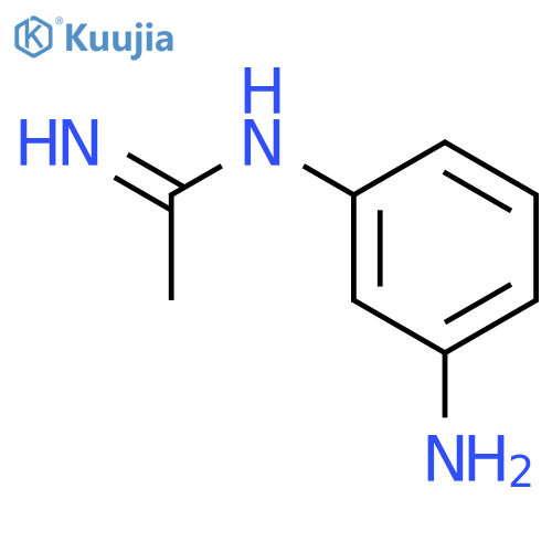 Ethanimidamide,N-(3-aminophenyl)- structure
