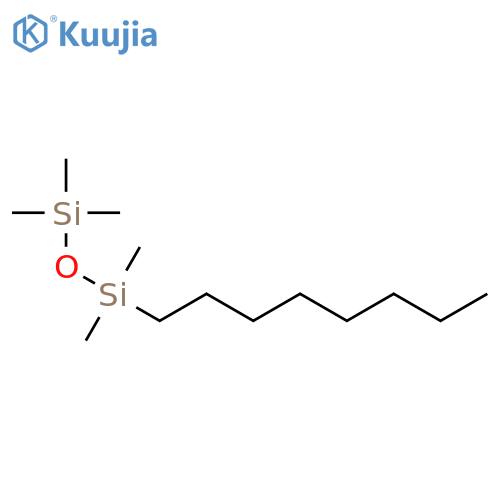 1,1,1,3,3-Pentamethyl-3-octyldisiloxane structure