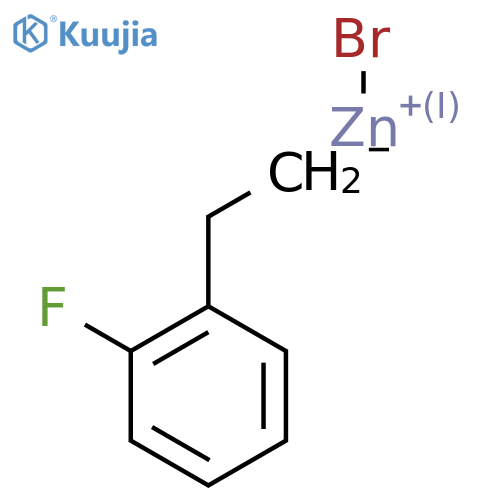 2-Fluorophenethylzinc bromide structure