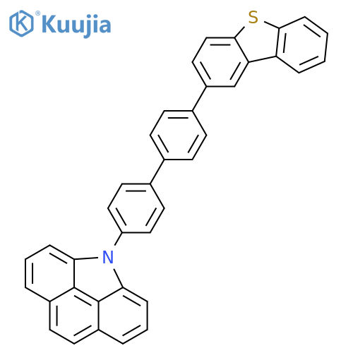 4H-Benzo[def]carbazole, 4-[4'-(2-dibenzothienyl)[1,1'-biphenyl]-4-yl]- structure