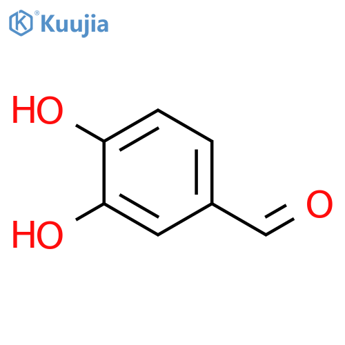3,4-Dihydroxybenzaldehyde-d3 structure