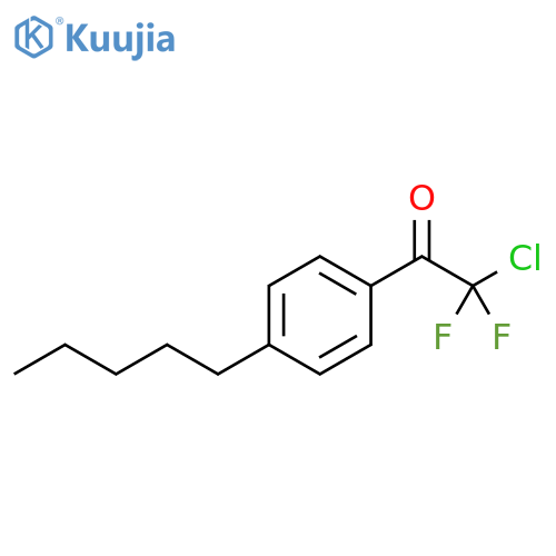 Ethanone, 2-chloro-2,2-difluoro-1-(4-pentylphenyl)- structure