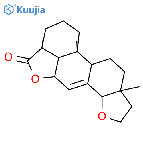 14,16-Epoxy-7-isopimaren-19,6-olide; (6β,14α)-form structure
