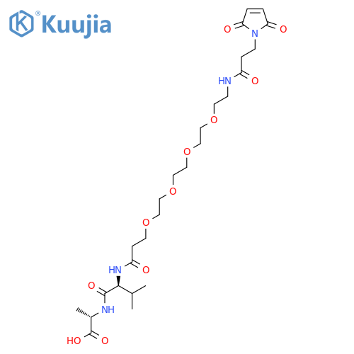 Mal-PEG4-VA structure