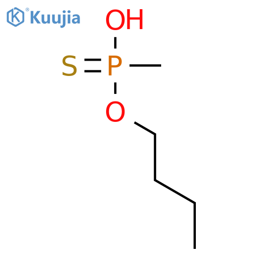Phosphonothioic acid, methyl-, O-butyl ester(6CI,7CI,8CI,9CI) structure