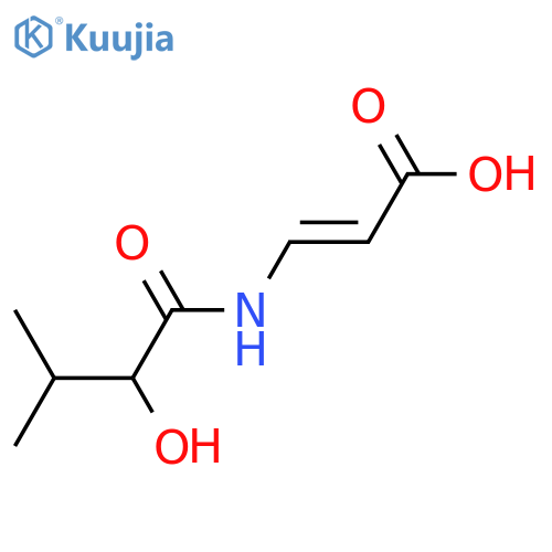 2-Hydroxy-3-methylbutanoic acid; (R)-form, 2-Carboxyethenylamide(Z-) structure