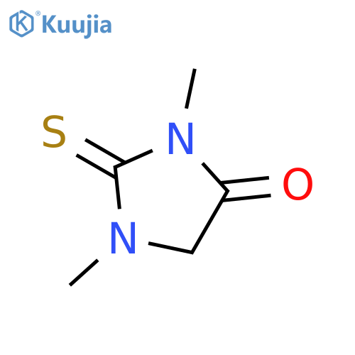1,3-Dimethyl-2-thiohydantoin structure