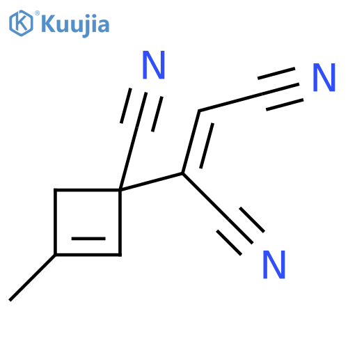 Maleonitrile,(1-cyano-3-methyl-2-cyclobuten-1-yl)- (8CI) structure