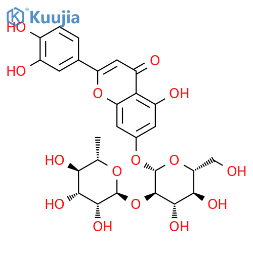 Luteolin 7-O-α-L-Rhamnoside structure