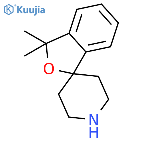 3,3-Dimethylspiroisobenzofuran-1(3H),4'-piperidine structure