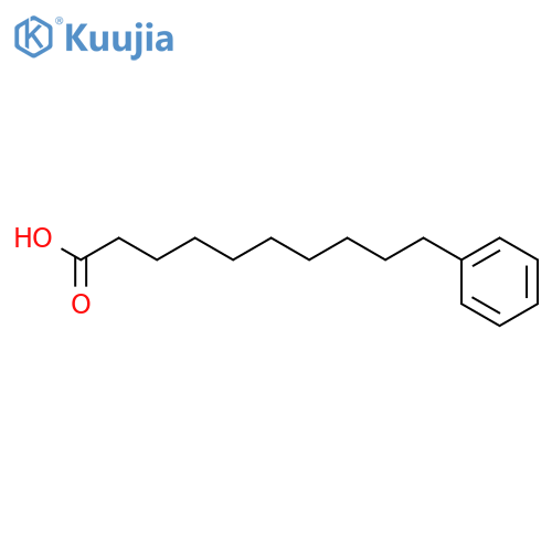 10-phenyldecanoic acid structure