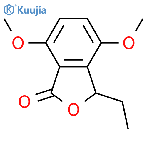 3-Ethyl-4,7-dihydroxy-1(3H)-isobenzofuranone; (S)-form, Di-Me ether structure