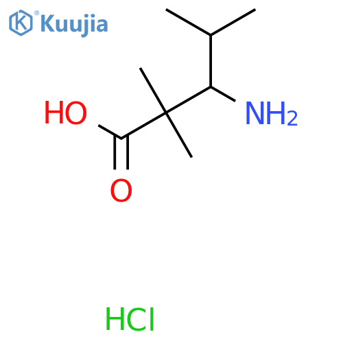 3-Amino-2,2,4-trimethylpentanoic acid hydrochloride structure