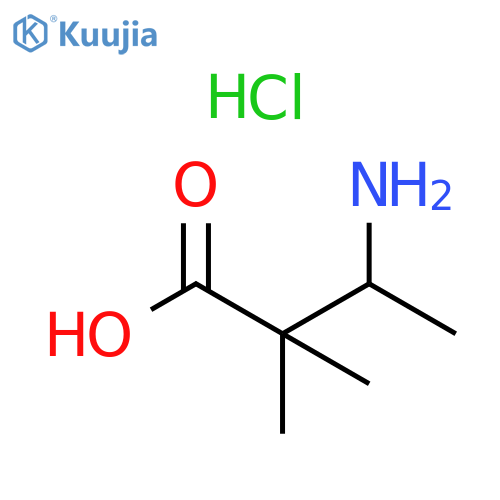 3-Amino-2,2-dimethylbutanoic acid hydrochloride structure