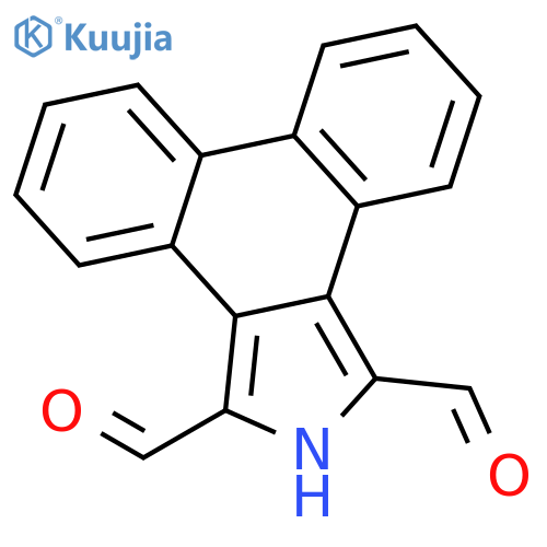 2H-Dibenz[e,g]isoindole-1,3-dicarboxaldehyde structure