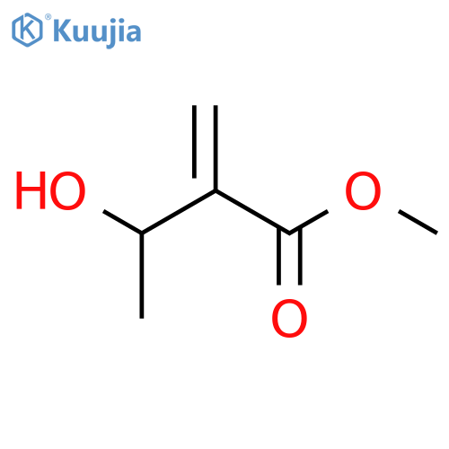 Butanoic acid,3-hydroxy-2-methylene-, methyl ester structure