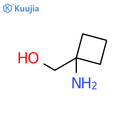 (1-Aminocyclobutyl)methanol structure
