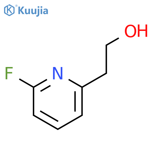 2-Pyridineethanol,6-fluoro- structure