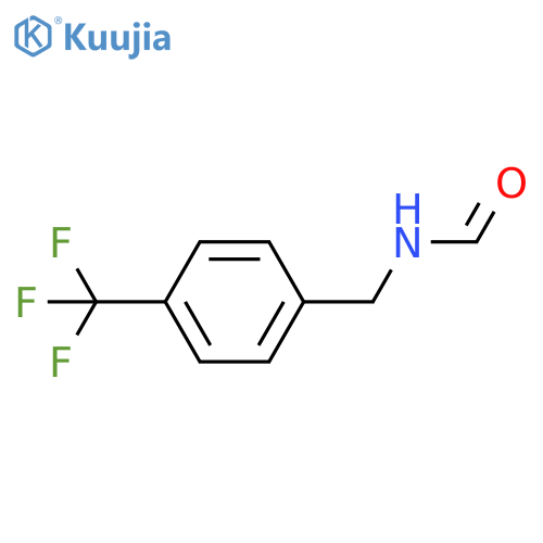 N-[[4-(trifluoromethyl)phenyl]methyl]-Formamide structure